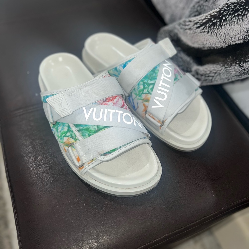 Louis Vuitton Slippers RARE